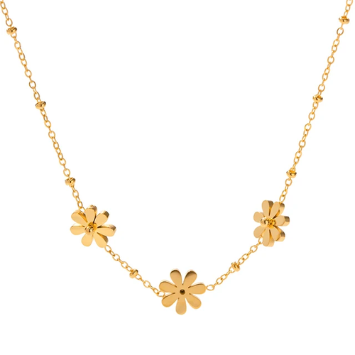 Fiona Flower Necklace