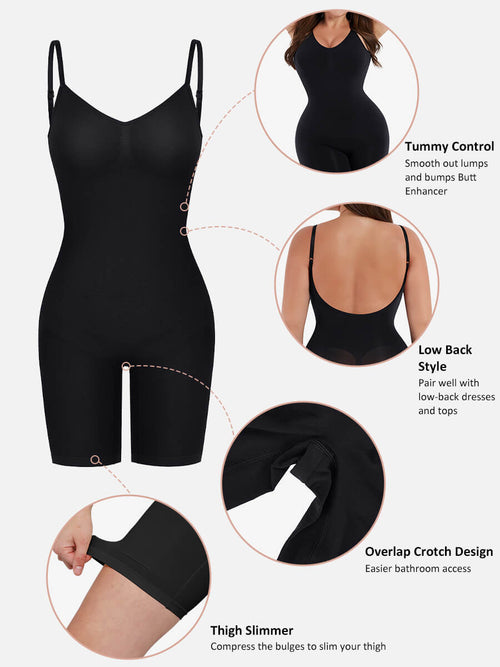 Body Sculpt Backless Seamless Shapewear Bodysuit