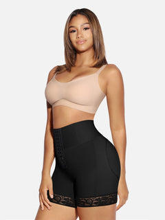 High Waisted Tummy Control Butt Lifter Shorts