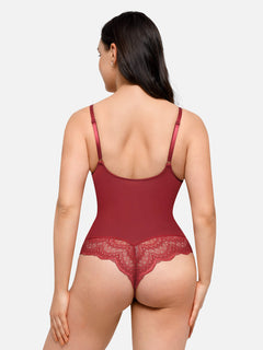 Low-back Ultra-versatile Lace Bodysuit