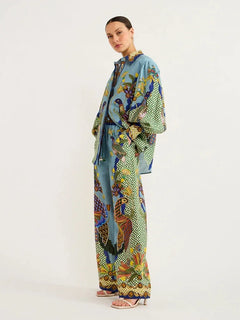 Peacock Print Sunbird Summer Set