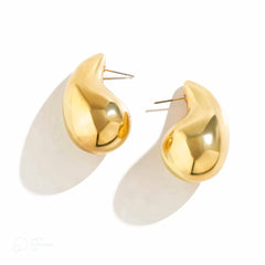 Large Dami Earrings - Gold