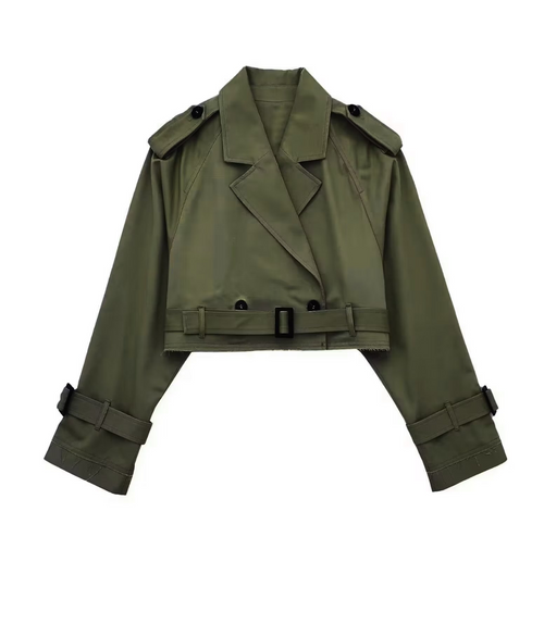 Cropped Trench Coat™